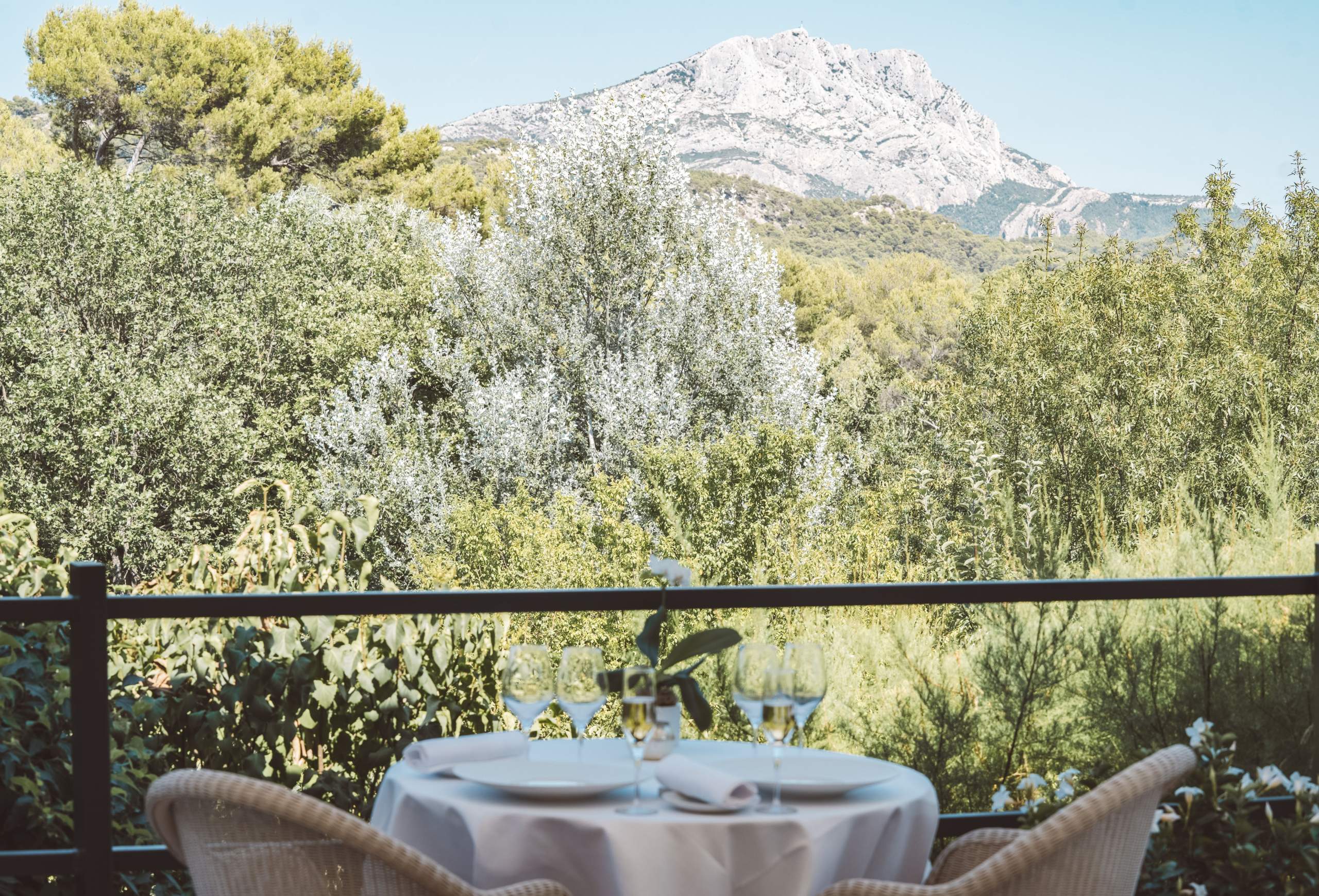 Terrace view Sainte-Victoire